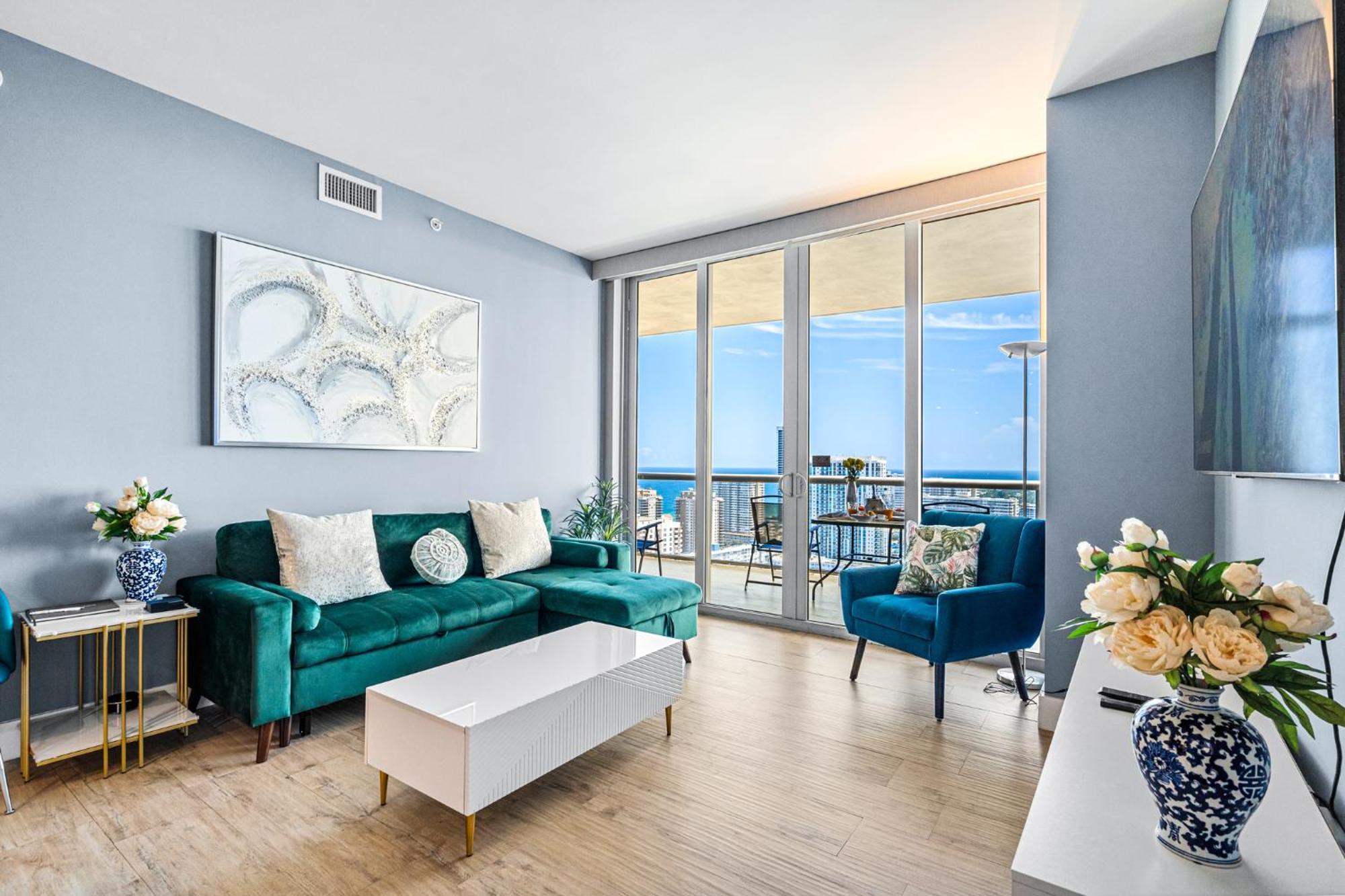Ocean Views - Pool & Gym - Pet Friendly - Close To Beach Hallandale Beach Eksteriør billede